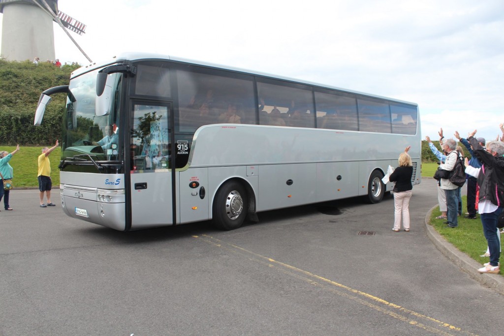 bus departing Skerries Mills 2014