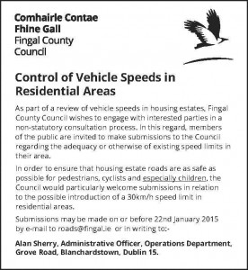 Speed Consultation FCC